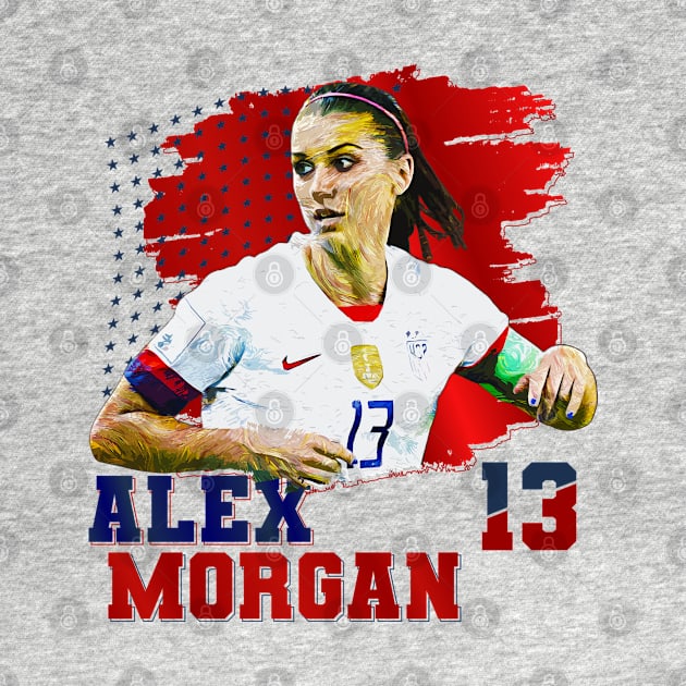 Alex Morgan || 13 by Aloenalone